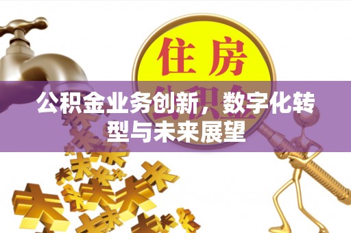 厚街公积金业务创新，数字化转型与未来展望